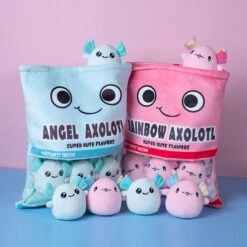 A Bag Of Kawaii Axolotl Plush Dolls – Special Edition -Kawaiitherapy Shop 0 05c40d