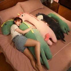 Kawaii Long Animal Cuddly Pillow Plush (120cm)