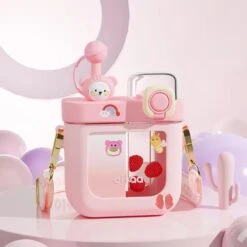 Kawaii Double Sided Animal Pastel Bottle – Limited Edition -Kawaiitherapy Shop 0 0e4510