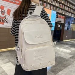 Kawaii Korean Style Large Capacity Pastel Backpack – Limited Edition -Kawaiitherapy Shop 0 144bb3