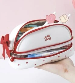 Kawaii Strawberry Korea Style Pencil Case – Limited Edition -Kawaiitherapy Shop 0 2087a2