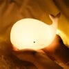 Kawaii Whale Soft Silicone Lamp – Limited Edition