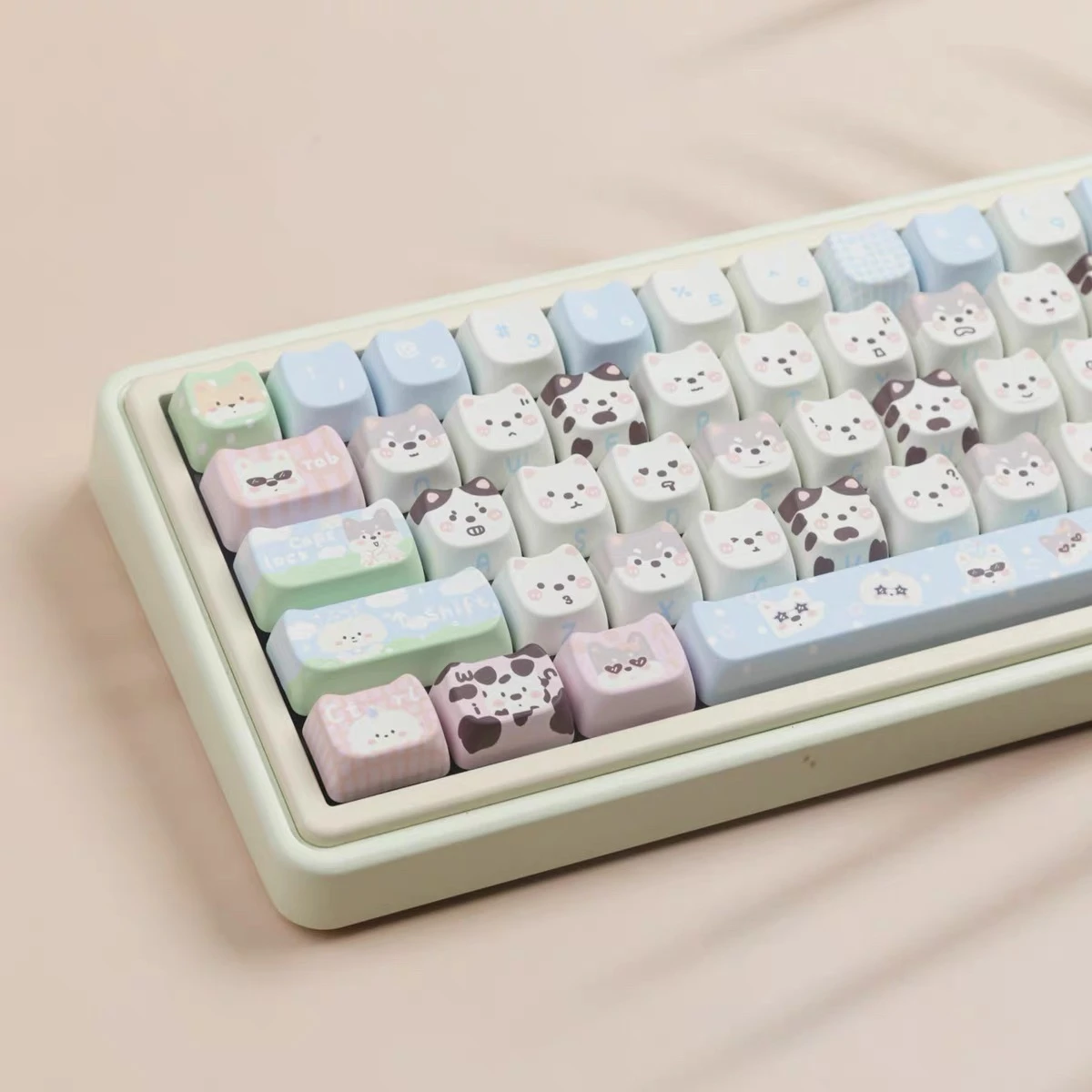 Kawaii Mao Profile Shiba Inu Keycap Set (140 Keys) – Special Edition 3 Kawaii Mao Profile Shiba Inu Keycap Set (140 Keys) – Special Edition - Image 3