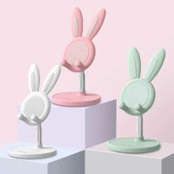 Kawaii Bunny Ears Desk Phone Holder – Limited Edition