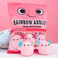 A Bag Of Kawaii Axolotl Plush Dolls – Special Edition -Kawaiitherapy Shop 0 2c0be7