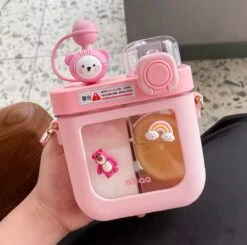 Kawaii Double Sided Animal Pastel Bottle – Limited Edition