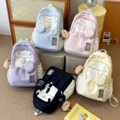 Kawaii Korean Style Dreamy Pastel Backpack – Limited Edition 13 Kawaii Korean Style Dreamy Pastel Backpack – Limited Edition -Kawaiitherapy Shop 0 385871