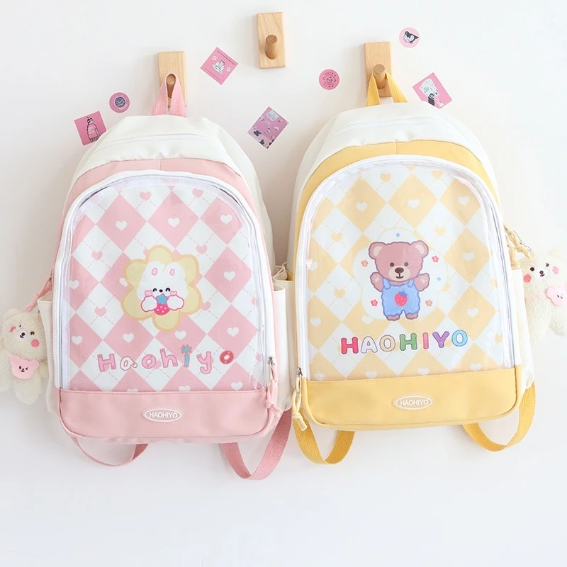 Kawaii Japanese Style Canvas Ita Backpack – Limited Edition 3 Kawaii Japanese Style Canvas Ita Backpack – Limited Edition - Image 3