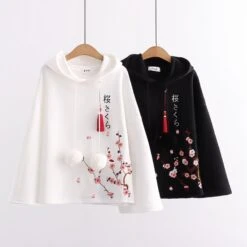 Kawaii Sakura Cherry Blossom Harajuku Hoodie