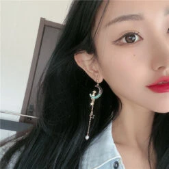 Kawaii Cat Galaxy Starry Earrings – Limited Edition -Kawaiitherapy Shop 0 47a858