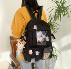 Kawaii Harajuku Japanese Style Ita Backpack – Limited Edition -Kawaiitherapy Shop 0 49b180