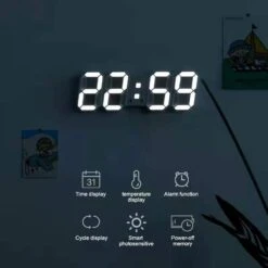 Kawaii Aesthetic Mini LED USB Digital Clock – Limited Edition -Kawaiitherapy Shop 0 4f5ec1