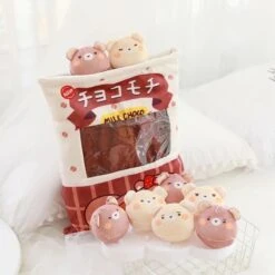 A Bag Of Kawaii Chocolate Pudding Bear Dolls 7 A Bag Of Kawaii Chocolate Pudding Bear Dolls -Kawaiitherapy Shop 0 4f7ba8