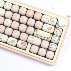Kawaii Bear Bread Party Mog Profile Keycaps (140 Keys) -Kawaiitherapy Shop 0 508c42