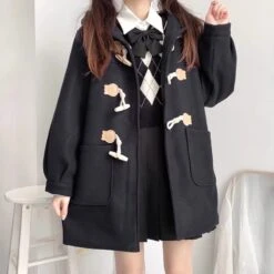 Kawaii Japanese Autumn Style Harajuku Coat – Limited Edition