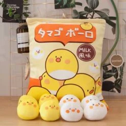 A Bag Of Kawaii Yellow Chick Dolls -Kawaiitherapy Shop 0 530d1f