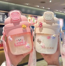 Kawaii Cute Jumbo Pastel Water Bottle – Limited Edition