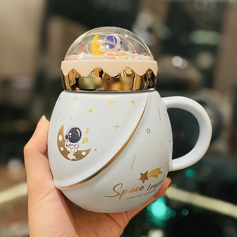 Kawaii Astronaut Series Ceramic Cup – Limited Edition 5 Kawaii Astronaut Series Ceramic Cup – Limited Edition - Image 5