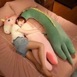 Kawaii Long Animal Cuddly Pillow Plush (120cm) -Kawaiitherapy Shop 0 5ce014