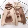 Kawaii Chocolate Bear Harajuku Hoodie – Limited Edition