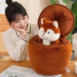 Kawaii Therapy Acorn Squirrel Plush β Limited Edition