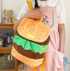 Kawaii Therapy Hamburger Backpack – Limited Edition -Kawaiitherapy Shop 0 714f66