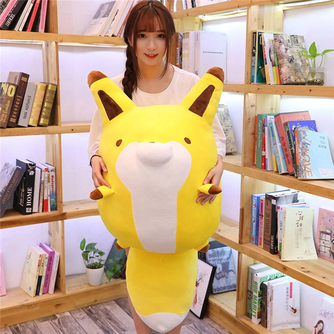 Kawaii Chubby Racoon Squirrel Plush XL (50cm) 2 Kawaii Chubby Racoon Squirrel Plush XL (50cm) - Image 2