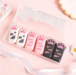 Kawaii Cat Paw Correction Tape (6pcs)