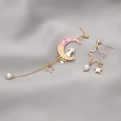 Kawaii Cat Galaxy Starry Earrings – Limited Edition -Kawaiitherapy Shop 0 7595fa