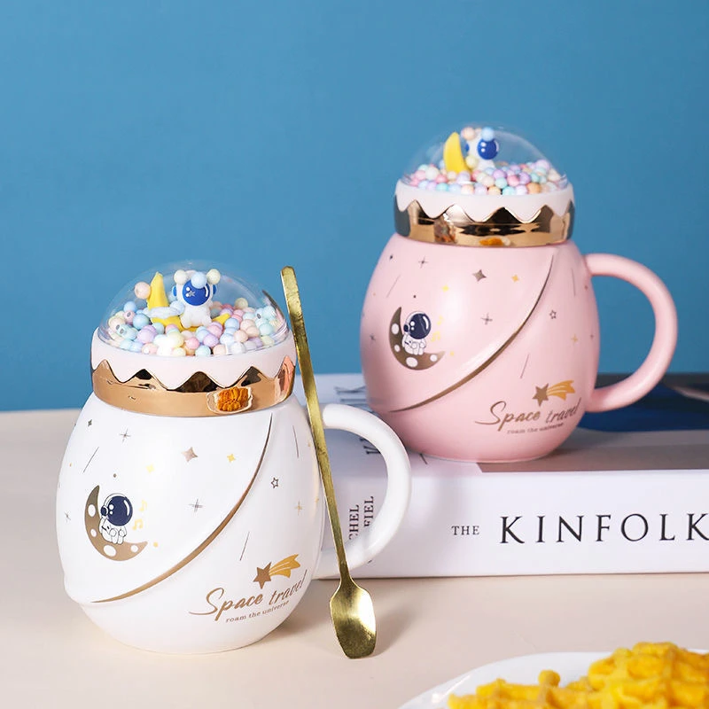 Kawaii Astronaut Series Ceramic Cup – Limited Edition 6 Kawaii Astronaut Series Ceramic Cup – Limited Edition - Image 6