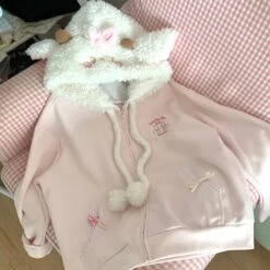 Kawaii Japanese Style Cat Zipper Hoodie – Special Edition