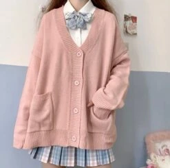 Kawaii Japanese Style Spring Pastel Cardigan 11 Kawaii Japanese Style Spring Pastel Cardigan -Kawaiitherapy Shop 0 7ea850