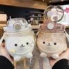 Kawaii Jumbo Cute Bear Bottle (1000ml) – Limited Edition