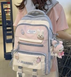 Kawaii Korea Preppy Style Harajuku Backpack – Special Edition -Kawaiitherapy Shop 0 853065