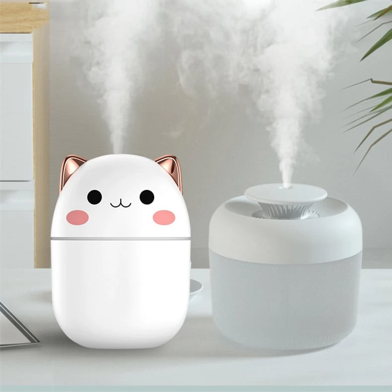 Kawaii Cat Lamp USB Air Humidifier – Limited Edition 7 Kawaii Cat Lamp USB Air Humidifier – Limited Edition - Image 7