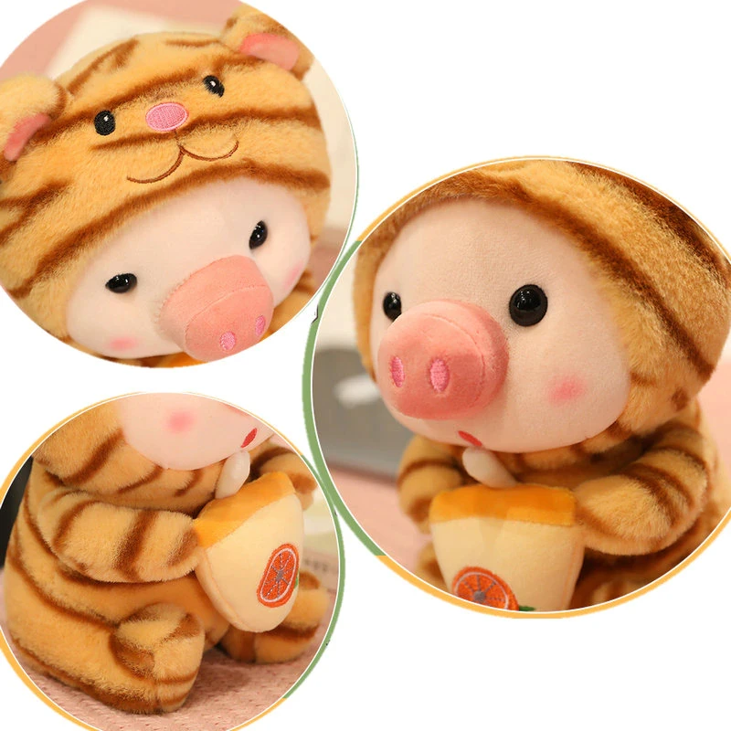 Kawaii Bubble Tea Dress Up Animal Plush – Limited Edition 7 Kawaii Bubble Tea Dress Up Animal Plush – Limited Edition - Image 7