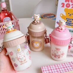 Kawaii Therapy Bear Pastel Bottle β Limited Edition
