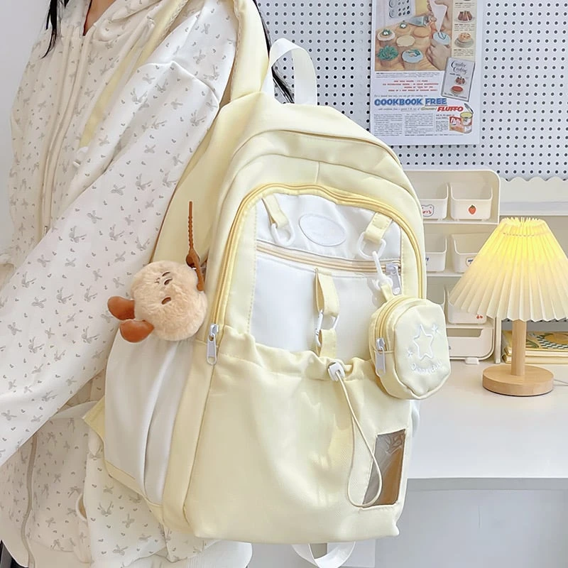 Kawaii Korean Style Dreamy Pastel Backpack – Limited Edition 3 Kawaii Korean Style Dreamy Pastel Backpack – Limited Edition - Image 3
