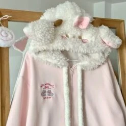 Kawaii Japanese Style Cat Zipper Hoodie – Special Edition -Kawaiitherapy Shop 0 967260