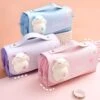 Kawaii Squishy Cat Sakura Pencil Case – Limited Edition