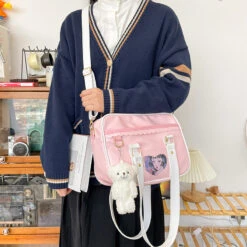 Kawaii Japanese Style Harajuku School Bag – Limited Edition -Kawaiitherapy Shop 0 9b31ba