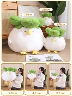 Kawaii Therapy Chubby Cabbage Chicken Plush (40cm) 12 Kawaii Therapy Chubby Cabbage Chicken Plush (40cm) -Kawaiitherapy Shop 0 a1f8d6