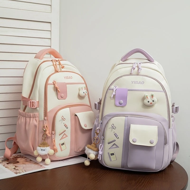 Kawaii Pastel Large Capacity Multipocket Backpack – Special Edition 6 Kawaii Pastel Large Capacity Multipocket Backpack – Special Edition - Image 6