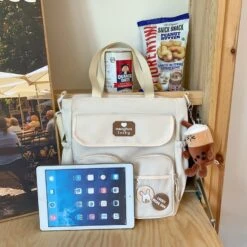 Kawaii Japanese Style Preppy Shoulder Bag – Limited Edition -Kawaiitherapy Shop 0 adc4c9