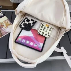 Kawaii Korea Style Aesthetic Multipocket Backpack -Kawaiitherapy Shop 0 aea17d