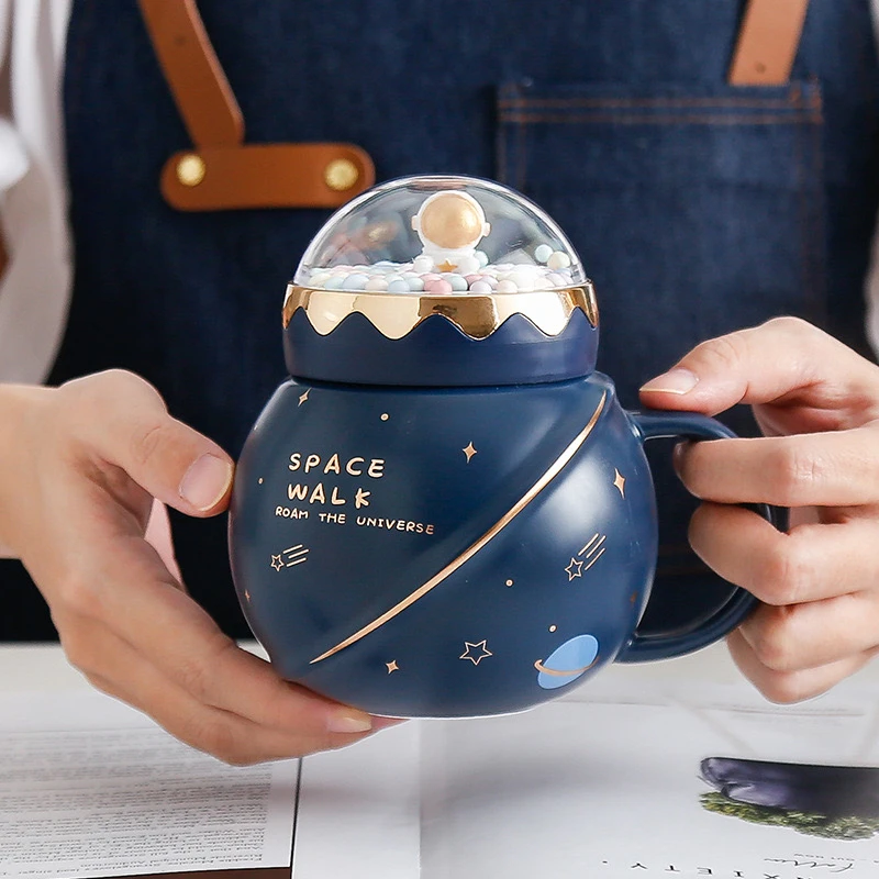 Kawaii Astronaut Series Ceramic Cup – Limited Edition 2 Kawaii Astronaut Series Ceramic Cup – Limited Edition - Image 2