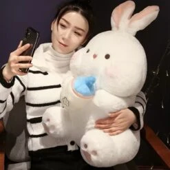 Kawaii Therapy Bunny Milk Bottle Plush (60cm) – Jumbo Edition -Kawaiitherapy Shop 0 b1c2aa