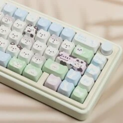Kawaii Mao Profile Shiba Inu Keycap Set (140 Keys) – Special Edition