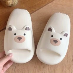 Kawaii Bear Pastel Home Slippers – Limited Edition -Kawaiitherapy Shop 0 bac015