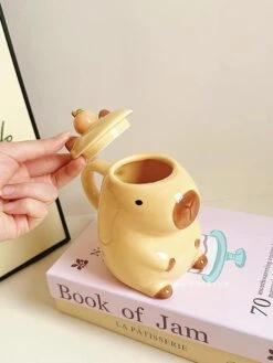 Kawaii Capybara Ceramic Tea Cup – Limited Edition -Kawaiitherapy Shop 0 be206f